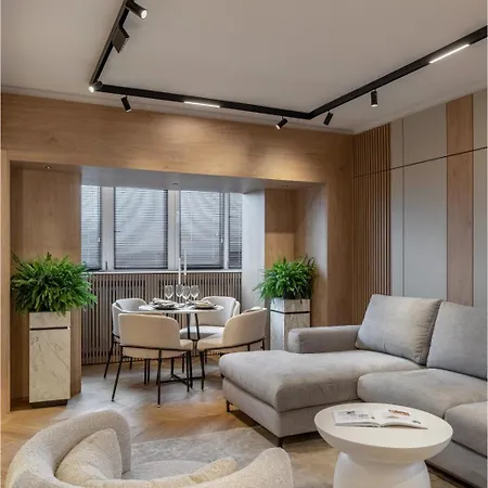 アパート Designer's Delight: Modern 1br Near Center